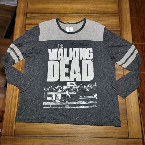 AMC LS Unisex Tee The Walking Dead - Size 2XL - Picture 2 of 4